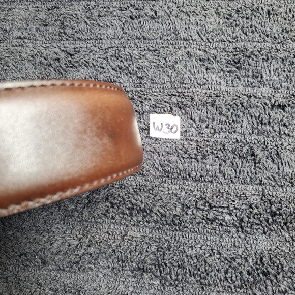 Leather Belt | Size: 38 | Color: Brown | 1-Sided | SKU: W-30 | RRR Belts - Picture 2 of 5